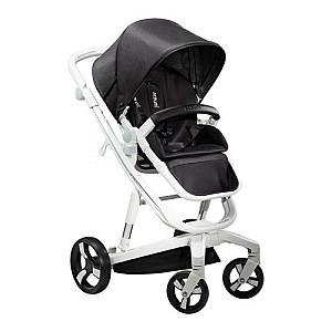 Carucior de plimbare Bebumi Space White ECO (Gabardine Black)