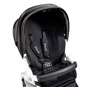 Carucior de plimbare Bebumi Space White ECO (Gabardine Black)