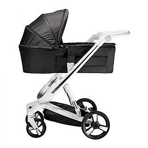 Carucior 2 in 1 Bebumi Space White ECO Gabardine Black
