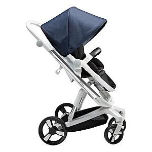 Carucior 2 in 1 Bebumi Space Silver Navy Blue