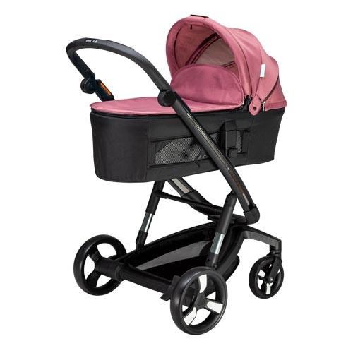 Carucior 2 in 1 Bebumi Space Black Cabardine Pink