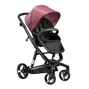 Carucior 2 in 1 Bebumi Space Black Cabardine Pink
