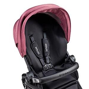 Carucior 2 in 1 Bebumi Space Black Cabardine Pink