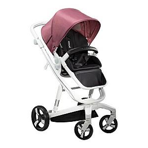 Carucior 2 in 1 Bebumi Space White Cabardine Pink