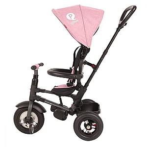 Tricicleta copii QPlay Rito Rubber Pink