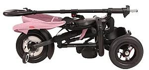 Tricicleta copii QPlay Rito Rubber Pink