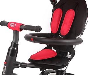 Tricicleta copii QPlay Rito Rubber Red