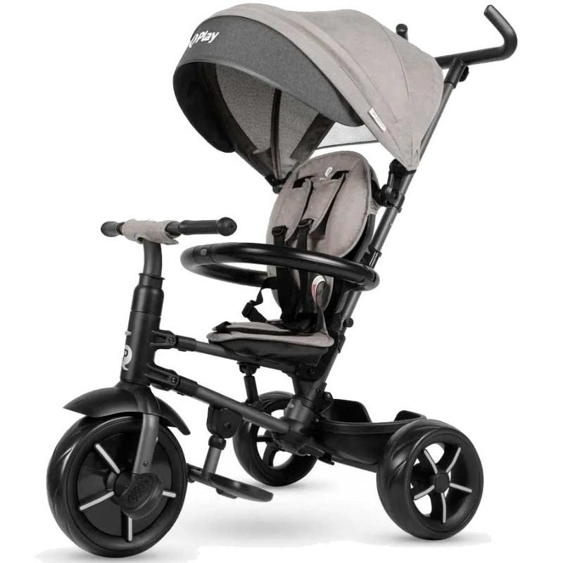 Tricicleta copii QPlay Rito Star Grey