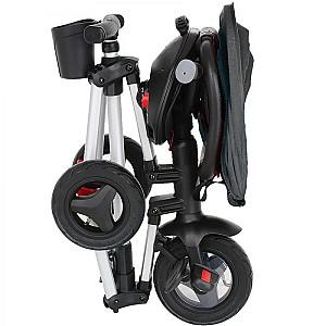 Tricicleta copii QPlay Nova Plus Rubber Black