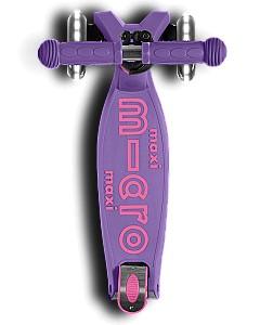 Trotineta Micro Maxi Deluxe Foldable LED Purple