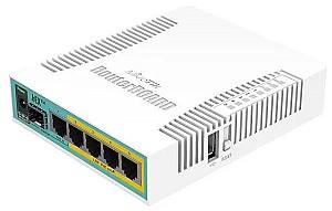 Echipament Wi-Fi MikroTik hEX PoE (RB960PGS)