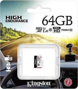 Card memorie Kingston High Endurance 64GB SDCE/64GB