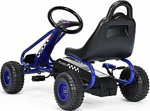 Kart cu pedale Costway TY327797BL Blue/Black