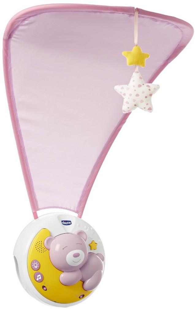 Carusel pentru patuc Chicco Next 2 Moon Pink