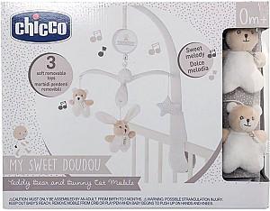 Carusel pentru patuc Chicco Bear&Bunny