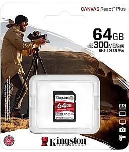 Card memorie Kingston Canvas React Plus (SDR2/64GB)