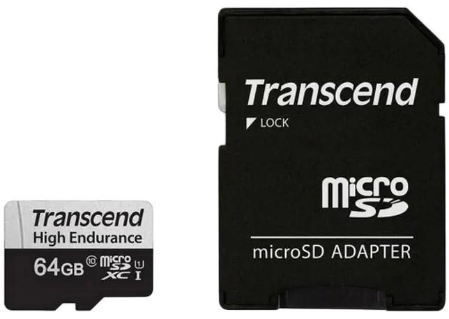 Card memorie Transcend MicroSDXC Class 10 (TS64GUSD350V)