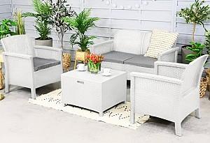 Set mobila de gradina BICA Venezia 2 Alb