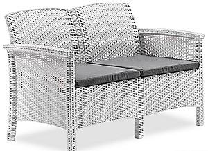 Set mobila de gradina BICA Venezia 2 Alb