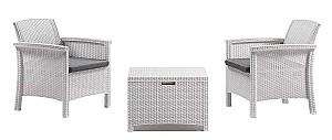 Set mobila de gradina BICA Venezia Terrace Alb