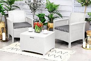 Set mobila de gradina BICA Venezia Terrace Alb