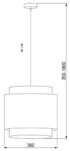 Lustra TK Lighting 15 W (TK-6542)