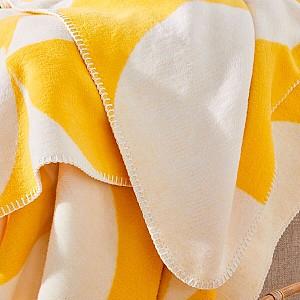 Plapuma IBENA Jacquard Kahuku Yellow/Ivory