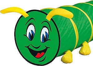 Tunel pentru copii Bino Merry Caterpillar Green 82805