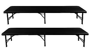 Set mobila de gradina Malatec Folding (Black)