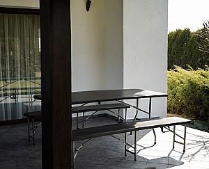 Set mobila de gradina Malatec Folding (Black)