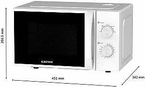 Cuptor cu microunde Albatros MWA-20MC4 White
