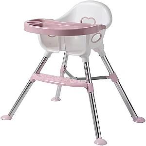 Scaun de masa simplu 4Play Simple Pink