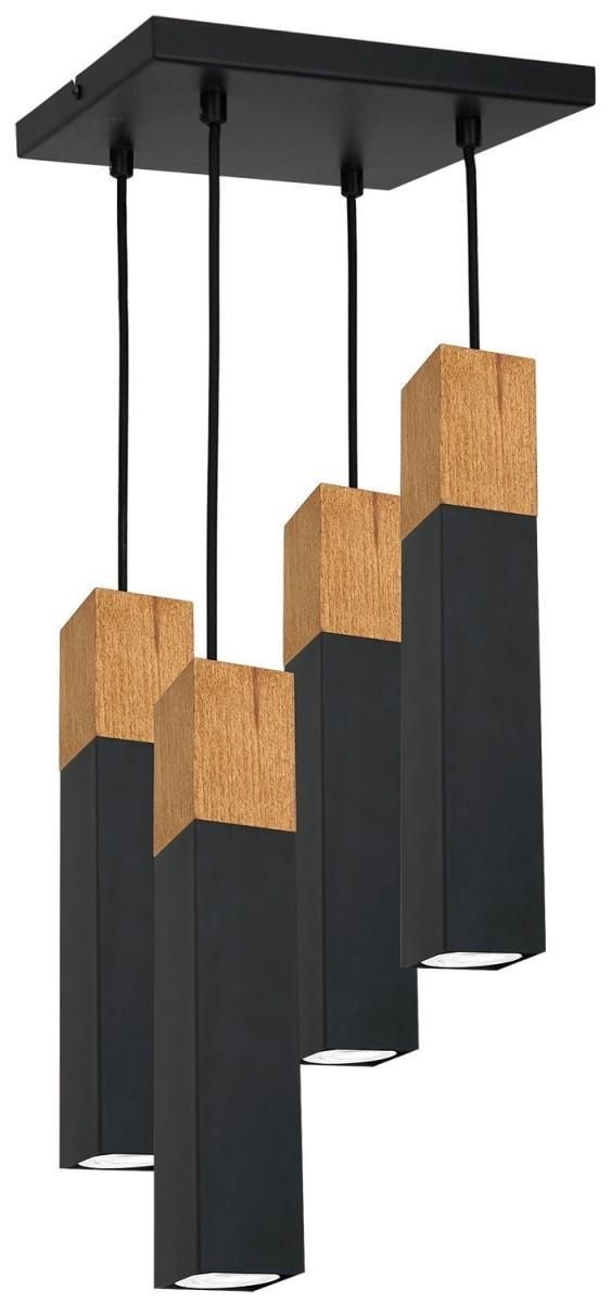 Lustra Luminex PLU-01961 Negru