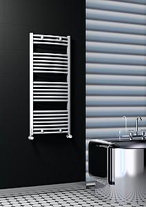 Uscător de prosoape Radiva Haiti Curved White 400x800