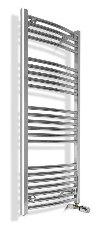 Uscător de prosoape Radiva Haiti Curved Chrome 500x1000