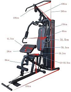 Aparat de fitness multifunctional Enero Atlas Gym 5000 (00806391)
