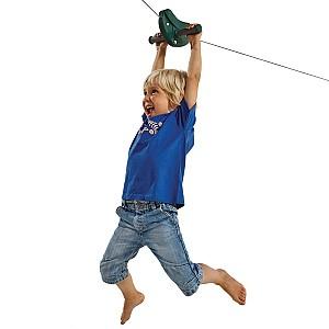 Set pentru joaca PlayPark Tiroliana PARA cu Leagan Monkey