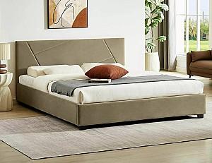Pat Signal Columbia Velvet cu mecanism de ridicare 140x200 Bluvel 28 Bej