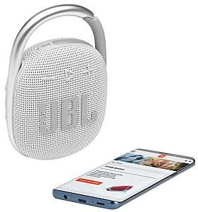 Boxa portabila JBL Clip 4 White (CLIP4WHT)
