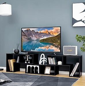 Tumba pentru televizor Costway HV10438DK Negru