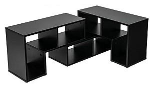 Tumba pentru televizor Costway HV10438DK Negru