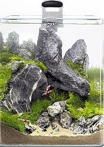 Acvariu Aquael OPTIBENT Set 20 alb