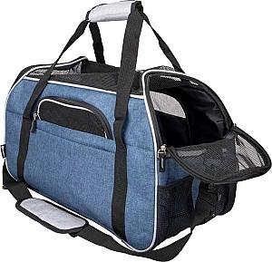 Transportator de pisici Flamingo GISEL Blue
