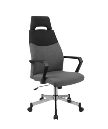 Fotoliu de birou Halmar Olaf Gray/Black