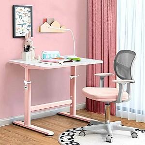 Fotoliu de birou Costway HY10252PK Roz