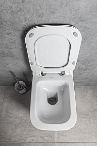Vas WC Isvea Cubo Clear Rimless Slim