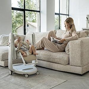 Scaun de masa multifunctional Peg Perego Tatamia Follow Me Latte