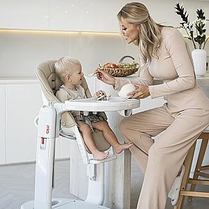 Scaun de masa multifunctional Peg Perego Tatamia Follow Me Wonder Gray