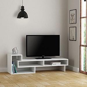 Tumba pentru televizor DECO Tetra White