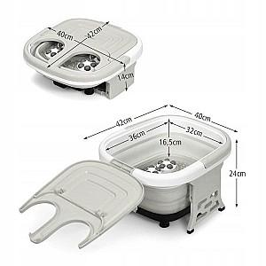 Aparat de masaj Costway EP24782DE-GR Grey/White